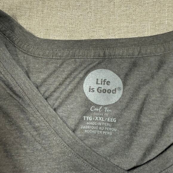 Life is Good Women's Long Sleeve Gray Stanford University‎ Classic Fit XXL - Picture 4 of 7